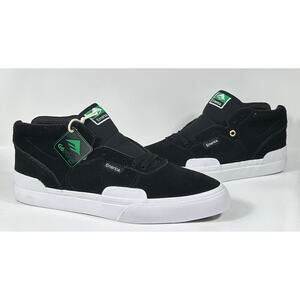 Emerica Pillar Skate Shoes Men’s 9.5 Black / White / Gold (New w/ Box)